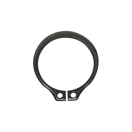 Rotor Clip External Retaining Ring, Stainless Steel Plain Finish, 5 in Shaft Dia SH-500-SS